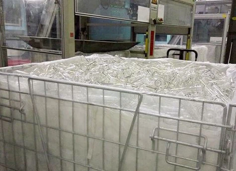 PET-Preforms-Drahtbehälter