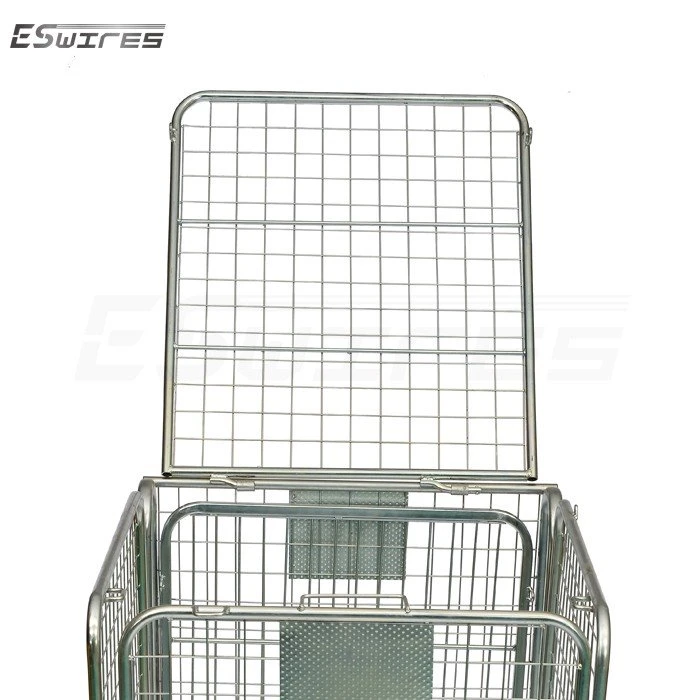 roll container warehouse top lid